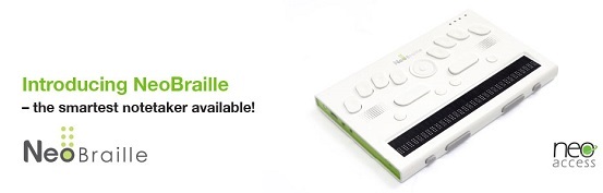 image of NeoBraille Notetaker